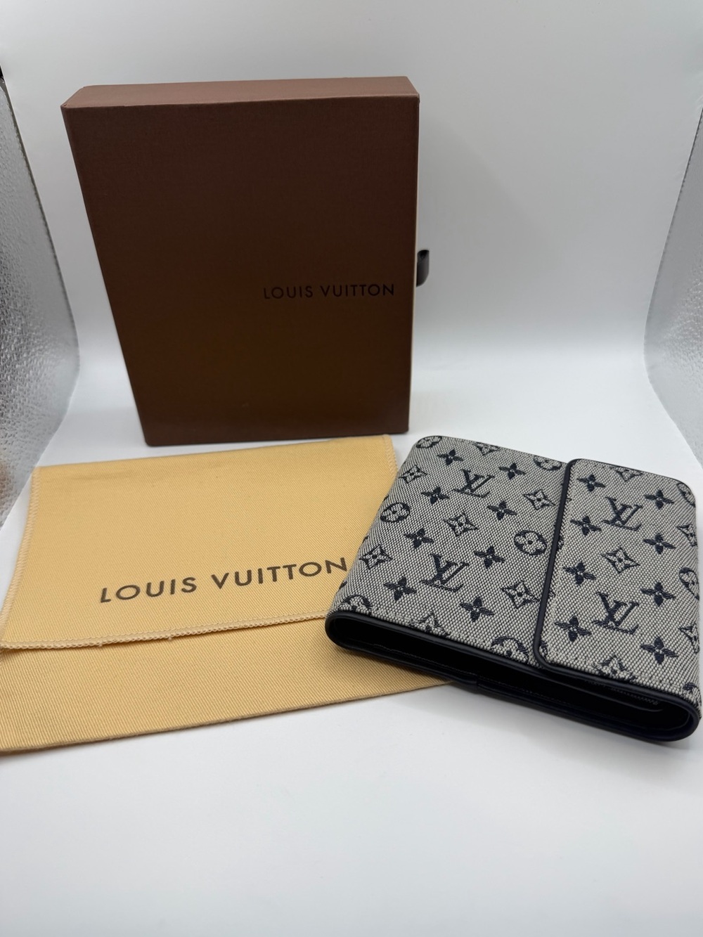 Louis Vuitton Mini Lin Compact Wallet